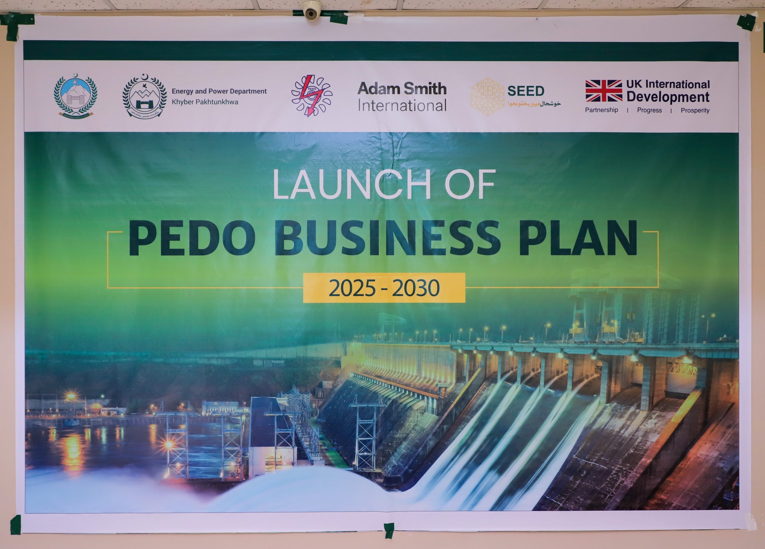 Launch of 10-Yr Business Plan (2025-2035) for Pakhtunkhwa Energy Development Organization